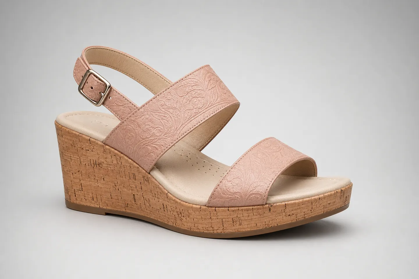 Sandale compensée Chaussures Xapatan semelle liège amortie confort